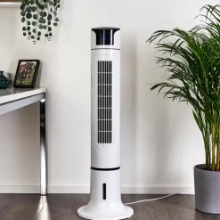 Ventilateur Urbino Tower Noir, Blanc, Télécommandes