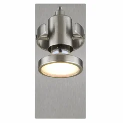 Luminaires Globo Lighting Spots Et Projecteurs|Verpax Plafonnier, Spot de plafond, Applique murale, Spot mural Nickel mat, 1 lumière