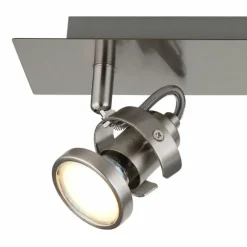 Luminaires Globo Lighting Spots Et Projecteurs|Verpax Plafonnier, Spot de plafond, Applique murale, Spot mural Nickel mat, 3 lumières