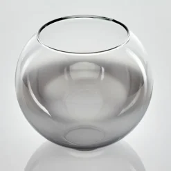 verre de rechange 15 cm Koyoto Chrome, Clair, Fumé
