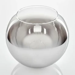 verre de rechange 25 cm Koyoto Chrome, Clair, Fumé