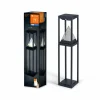 WIF Lampe solaire Luminaires Ledvance LED Noir, 1 lumière, Détecteur de mouvement, Changeur de couleurs