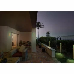 WIF Luminaire extérieur Luminaires Ledvance LED Couleur bois, 1 lumière, Changeur de couleurs