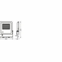 Wifi Lampadaire Luminaires Ledvance LED Noir, 1 lumière, Changeur de couleurs