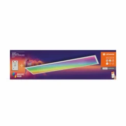 Wifi Panel Luminaires Ledvance LED Blanc, 1 lumière, Télécommandes, Changeur de couleurs