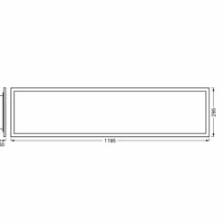 Wifi Panel Luminaires Ledvance LED Blanc, 1 lumière, Télécommandes, Changeur de couleurs