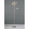 Luminaires Trio Éclairage Led|Willis Lampadaire LED Nickel mat, 2 lumières