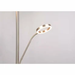 Luminaires Trio Éclairage Led|Willis Lampadaire LED Nickel mat, 2 lumières