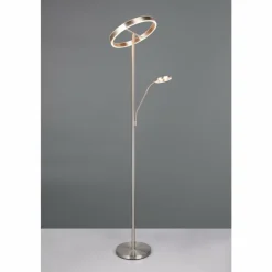 Luminaires Trio Éclairage Led|Willis Lampadaire LED Nickel mat, 2 lumières
