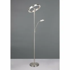 Luminaires Trio Éclairage Led|Willis Lampadaire LED Nickel mat, 2 lumières