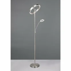 Luminaires Trio Éclairage Led|Willis Lampadaire LED Nickel mat, 2 lumières
