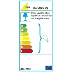 Luminaires Trio Suspensions|xxx Blanc, 1 lumière