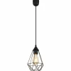 Luminaires Globo Lighting Suspensions|Zachary Suspension Noir, 1 lumière