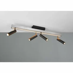 Luminaires Trio Éclairage Led|Zeno Plafonnier LED Aluminium, 5 lumières, Télécommandes