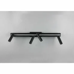 Luminaires Trio Éclairage Led|Zeno Plafonnier LED Noir, 5 lumières, Télécommandes